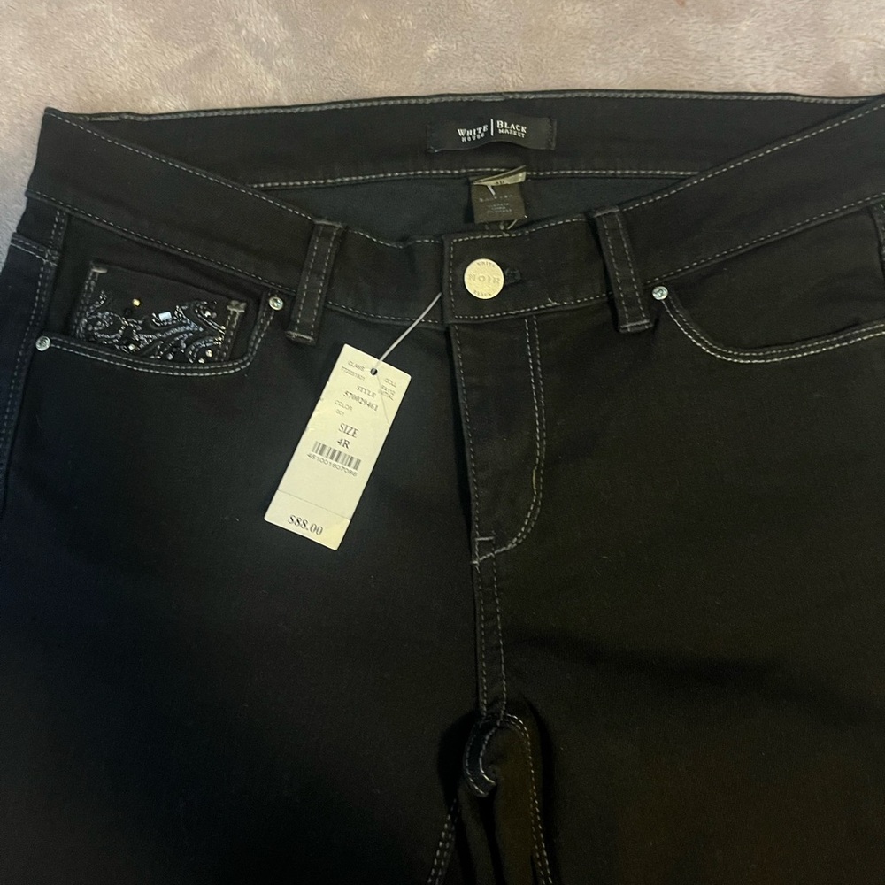 Womans size 4R White House Black Market jeans. Brand new
